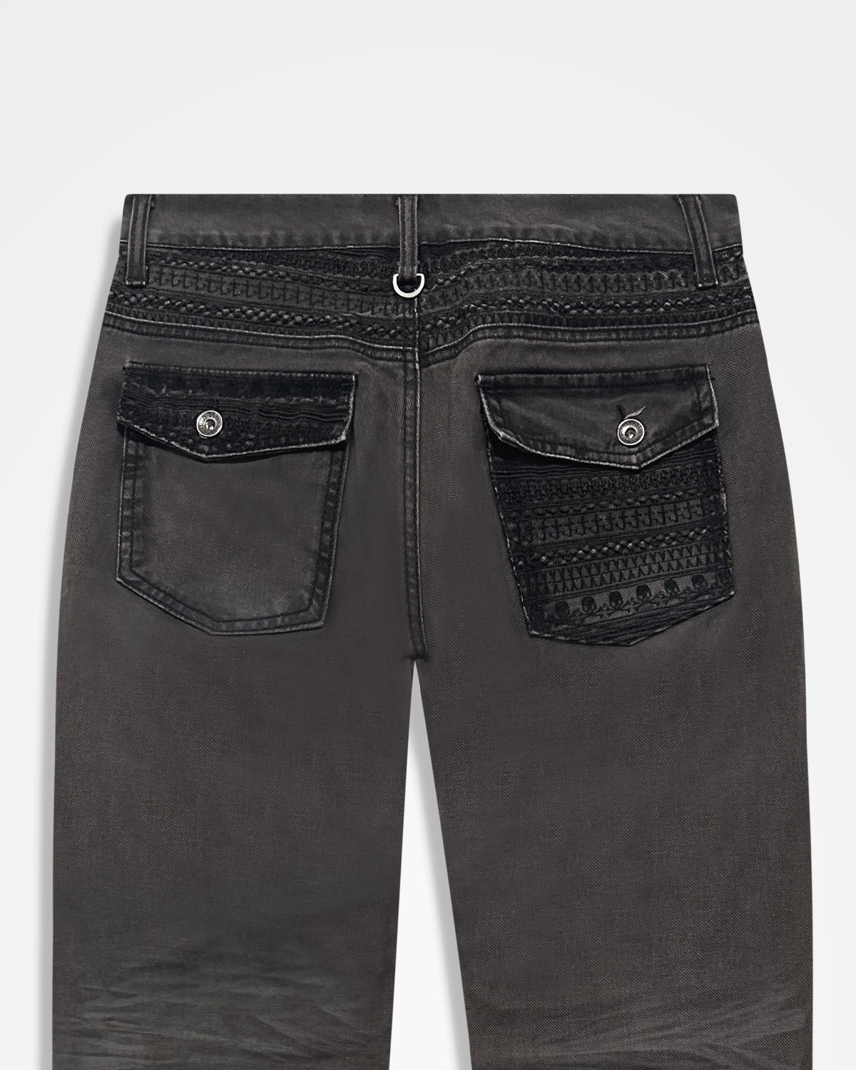 Semantic Design, Chemical Lace Mud-Wash Jeans