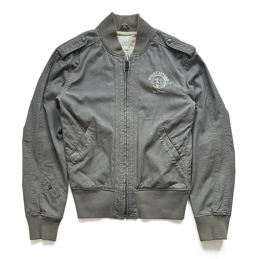 Diesel, Oversized Rib Bomber Jacket