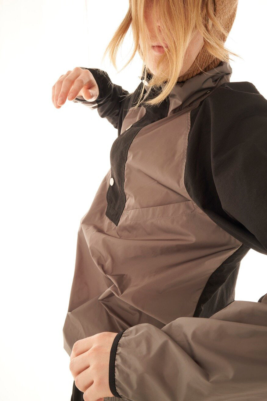 Arnar Mar Jonsson, AW21 Pannelled Pullover Shell Jacket