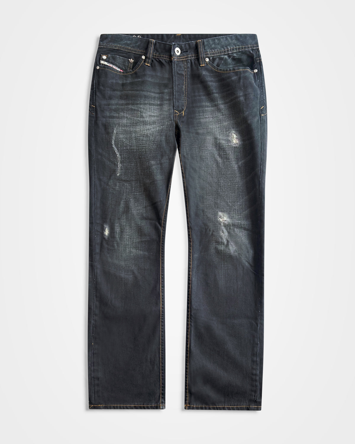 Diesel x Adidas, SS08 Deep Indigo Washed Adi-Viker Jeans