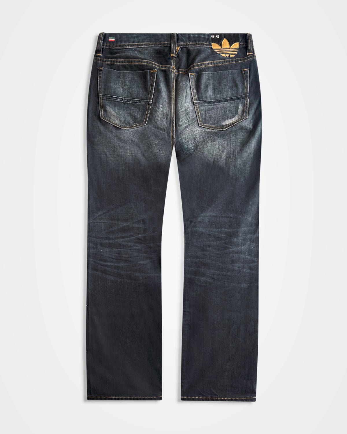 Diesel x Adidas, SS08 Deep Indigo Washed Adi-Viker Jeans