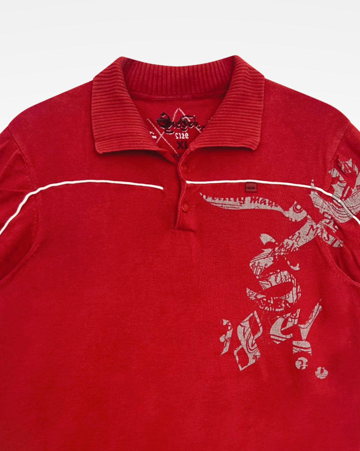 Diesel, Knitted Racing Polo