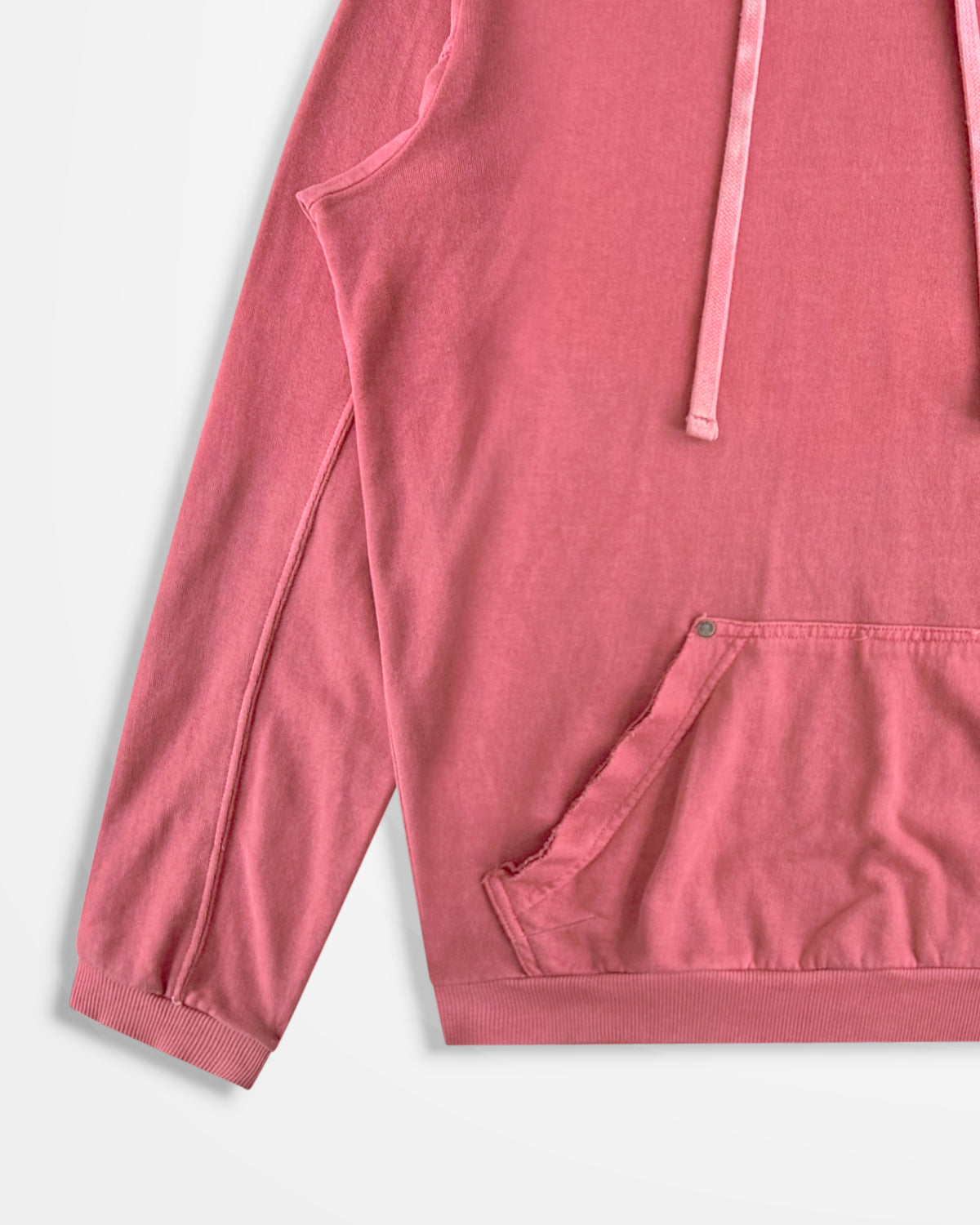 Diesel, Washed Raw Hem Hoodie