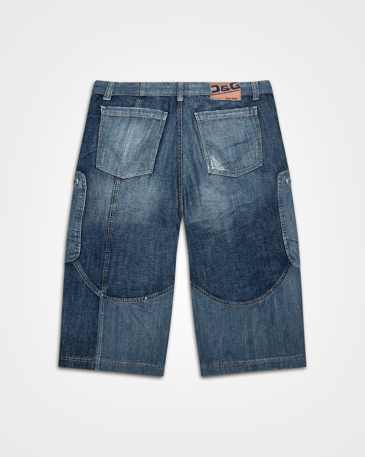 Dolce & Gabbana, 2000's Distressed Cargo Shorts