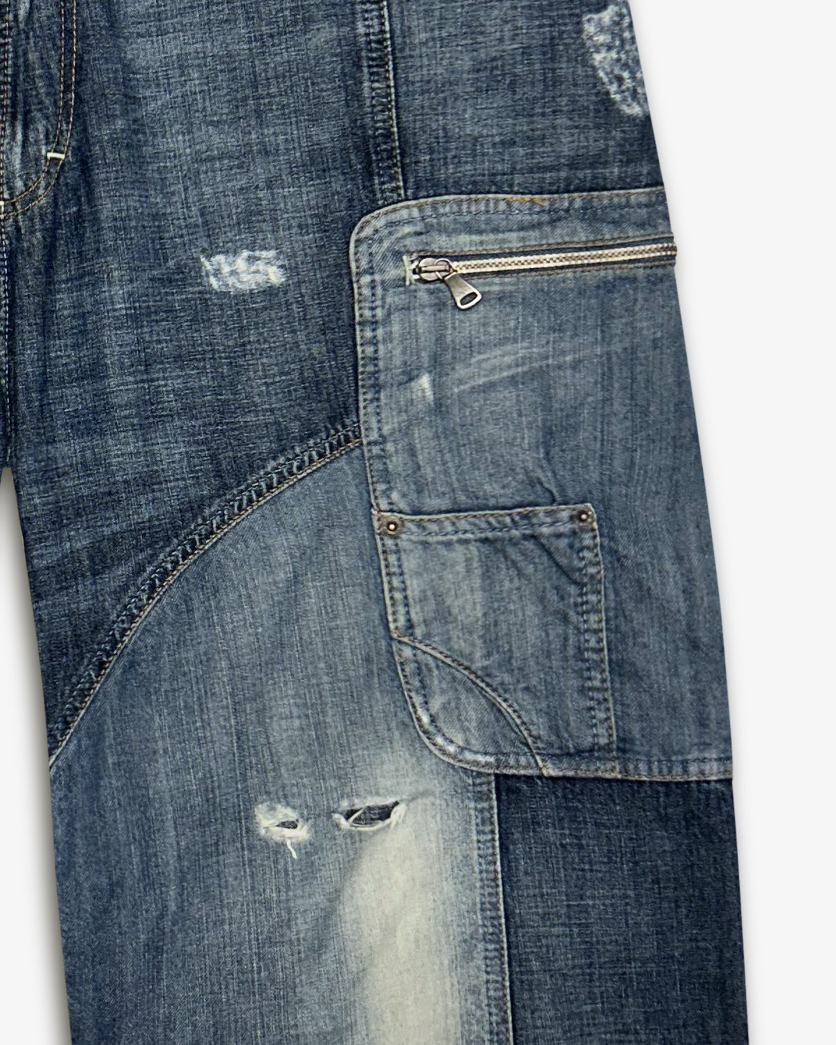 Dolce & Gabbana, 2000's Distressed Cargo Shorts