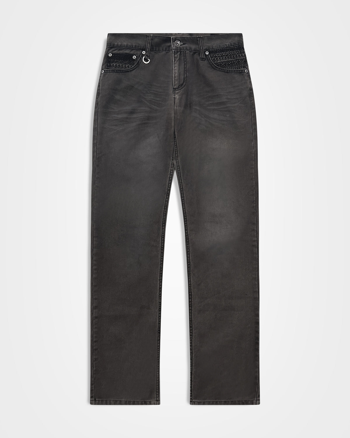 Semantic Design, Chemical Lace Mud-Wash Jeans