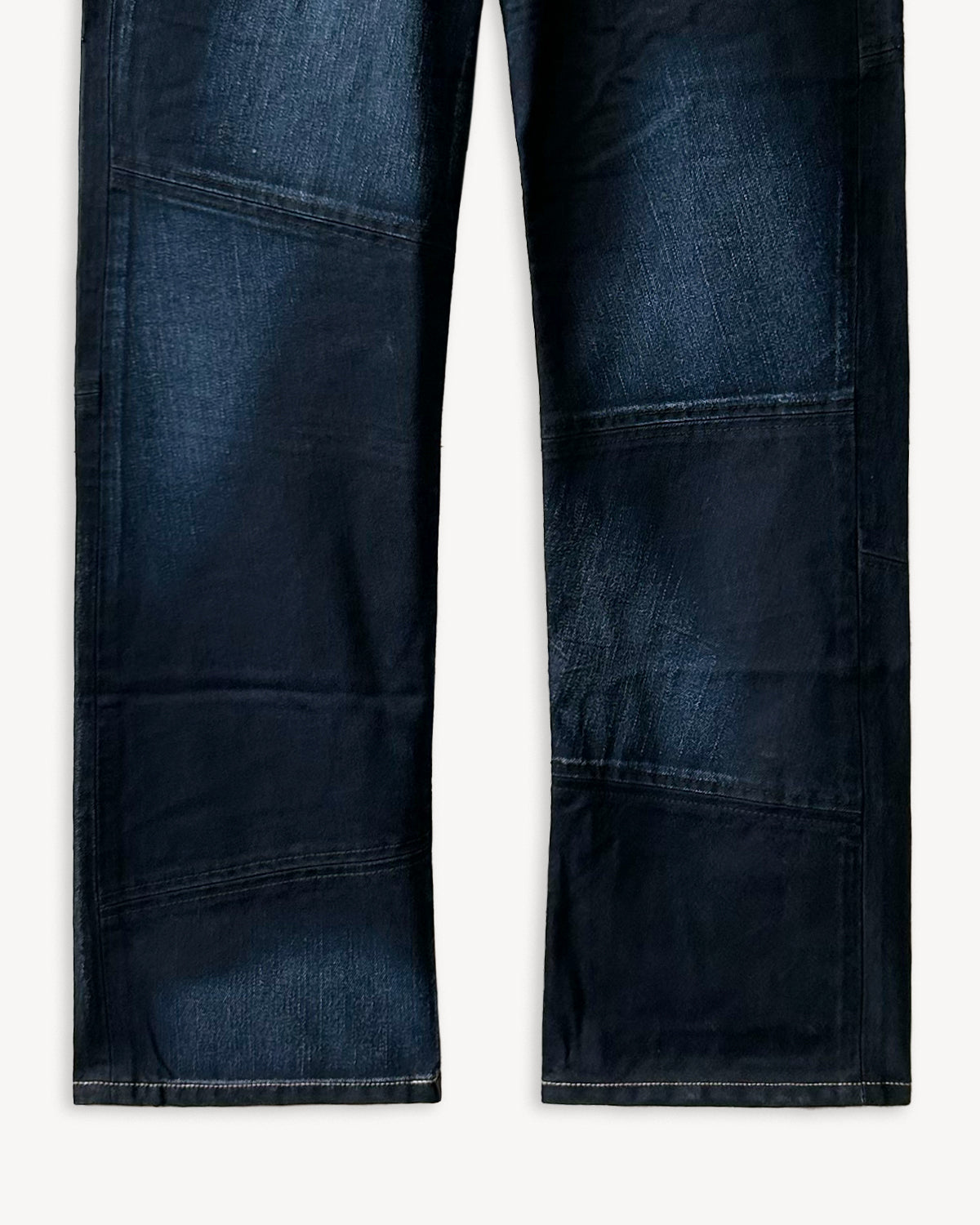 Etienne Ozeki, AW05 Paneled Rope Dye Jeans