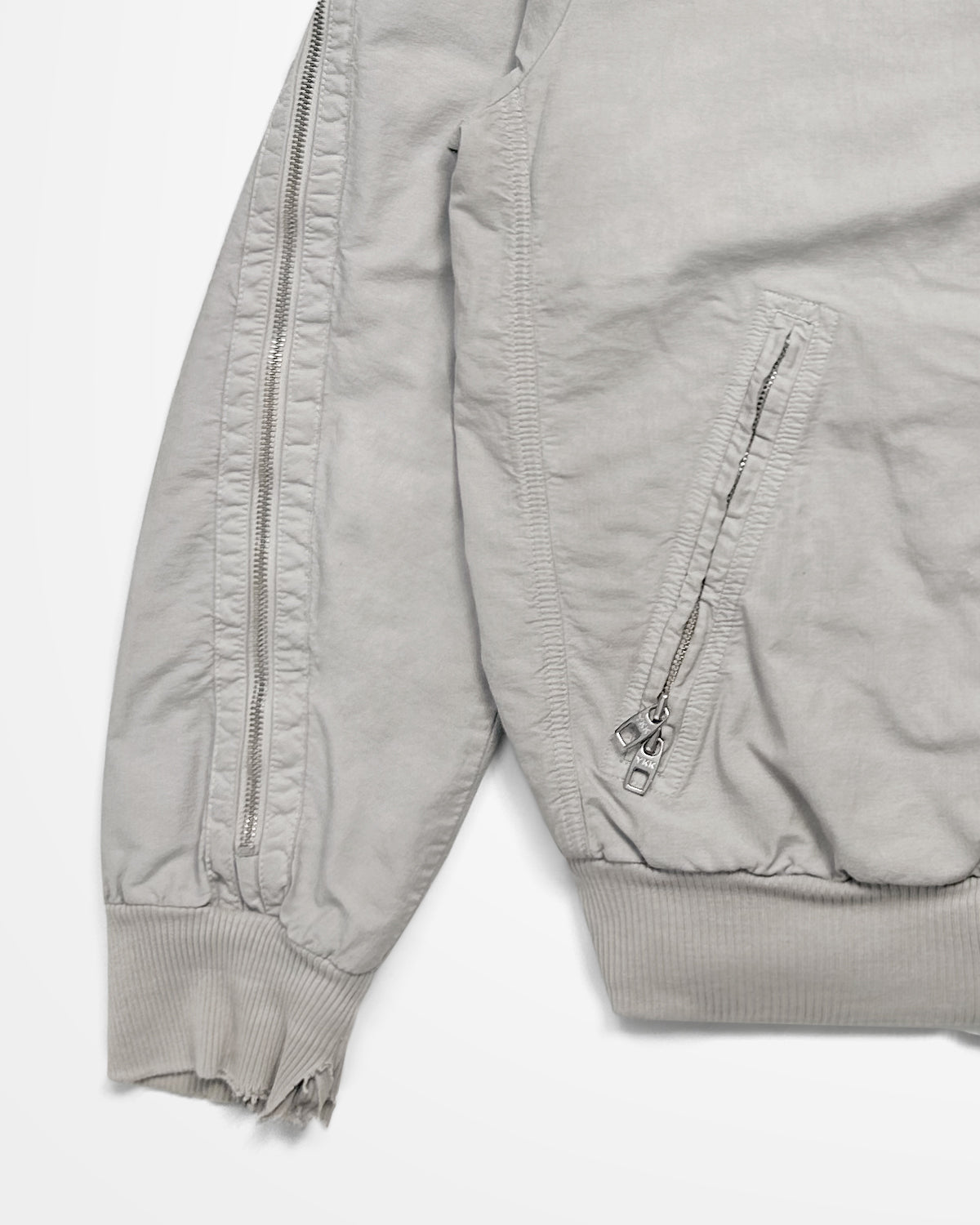 Griffin, Zipped Sleeve Moto Jacket