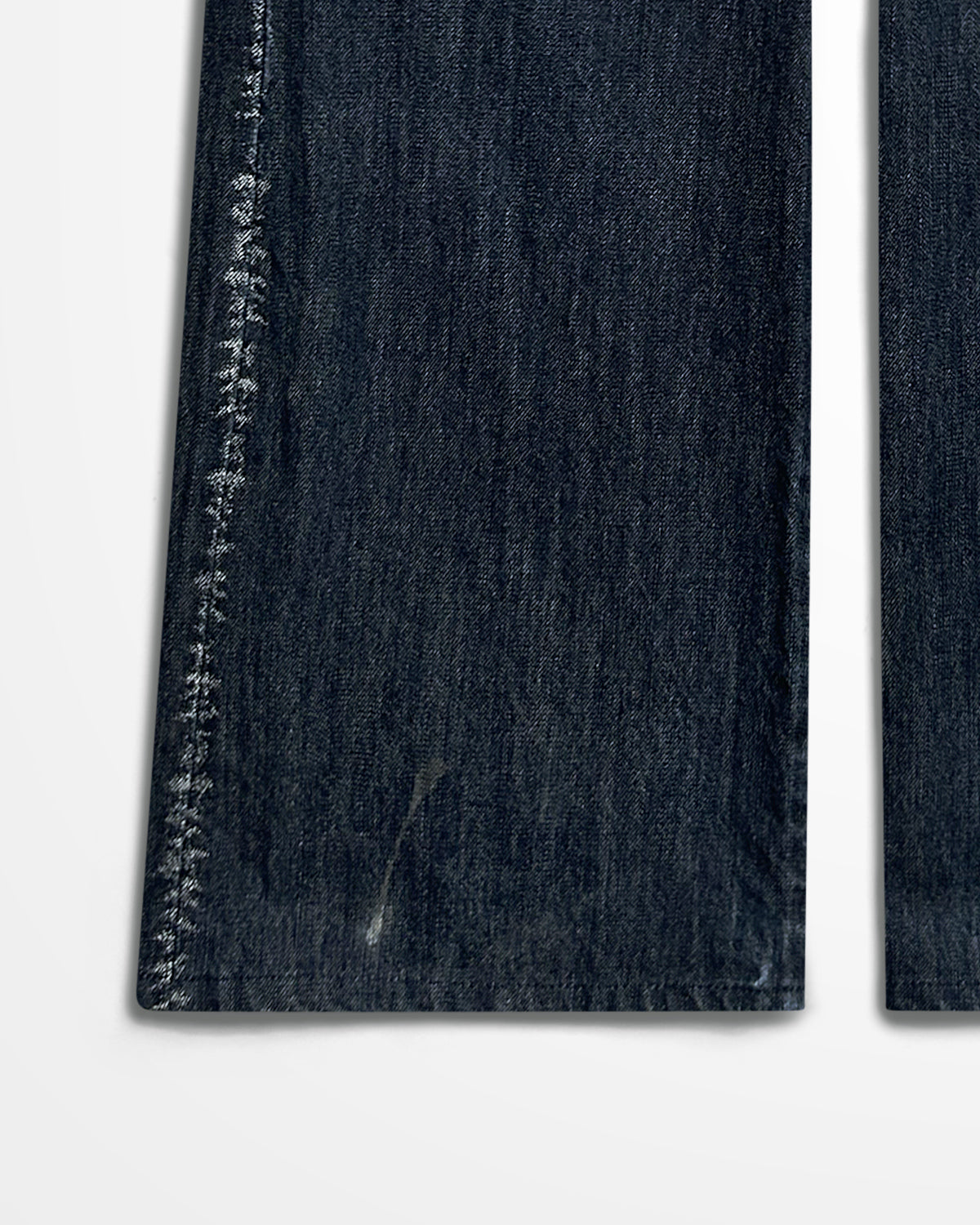 Issey Miyake, SS08 A-POC Abrasive Seam Boot Cut Jeans