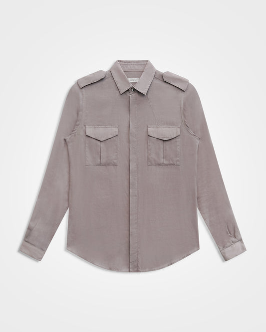 John Lawrence Sullivan, SS12 Cupro Military Shirt