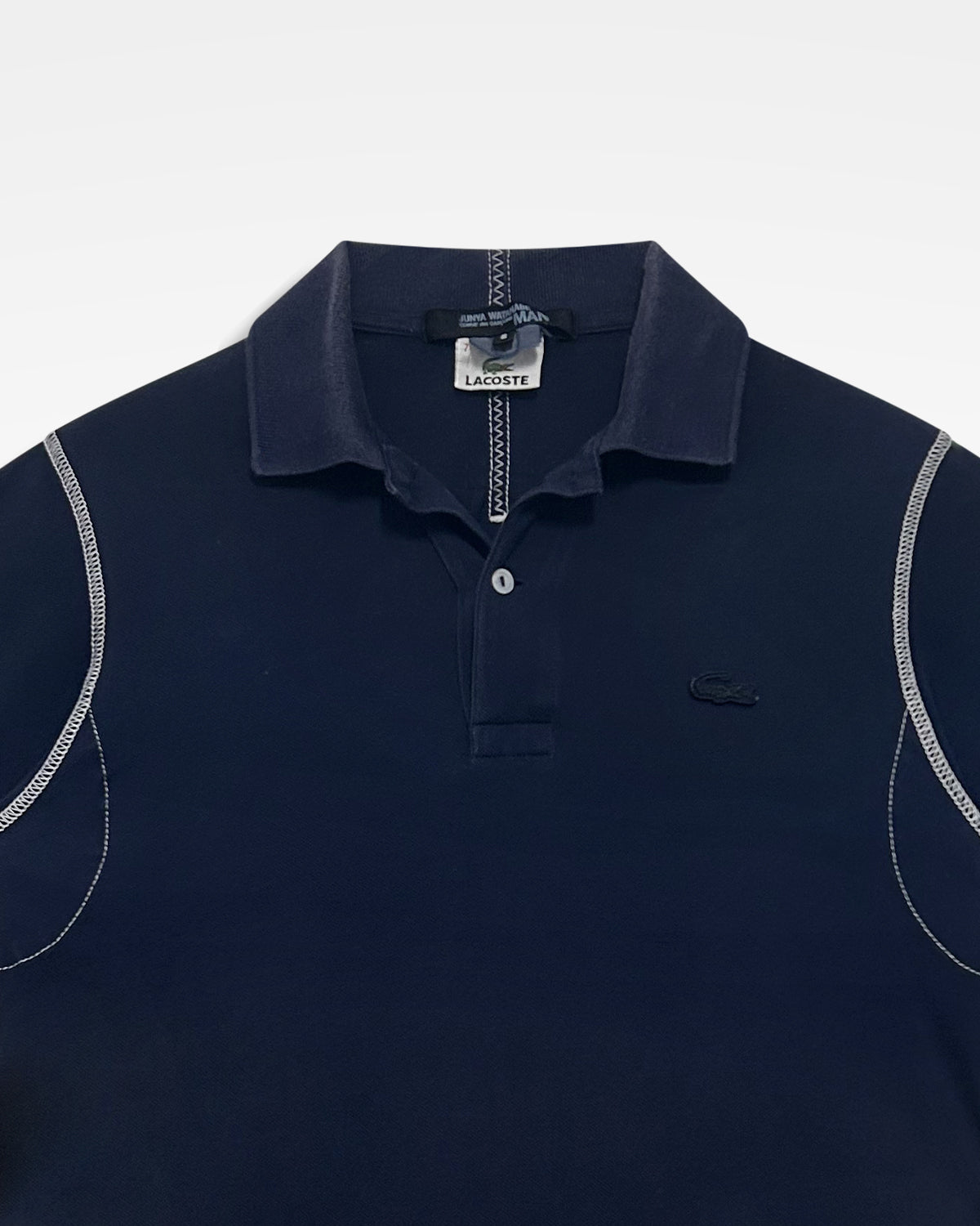 Junya Watanabe x Lacoste, SS08 Reconstructed Contrast Stitch Polo