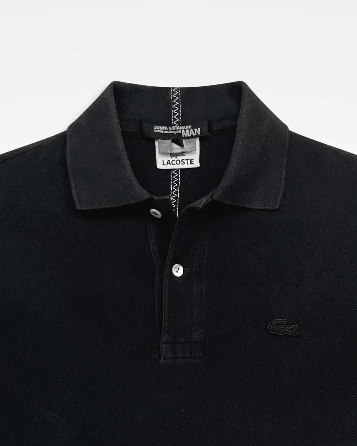 Junya Watanabe x Lacoste, SS08 Reconstructed Contrast Stitch Polo