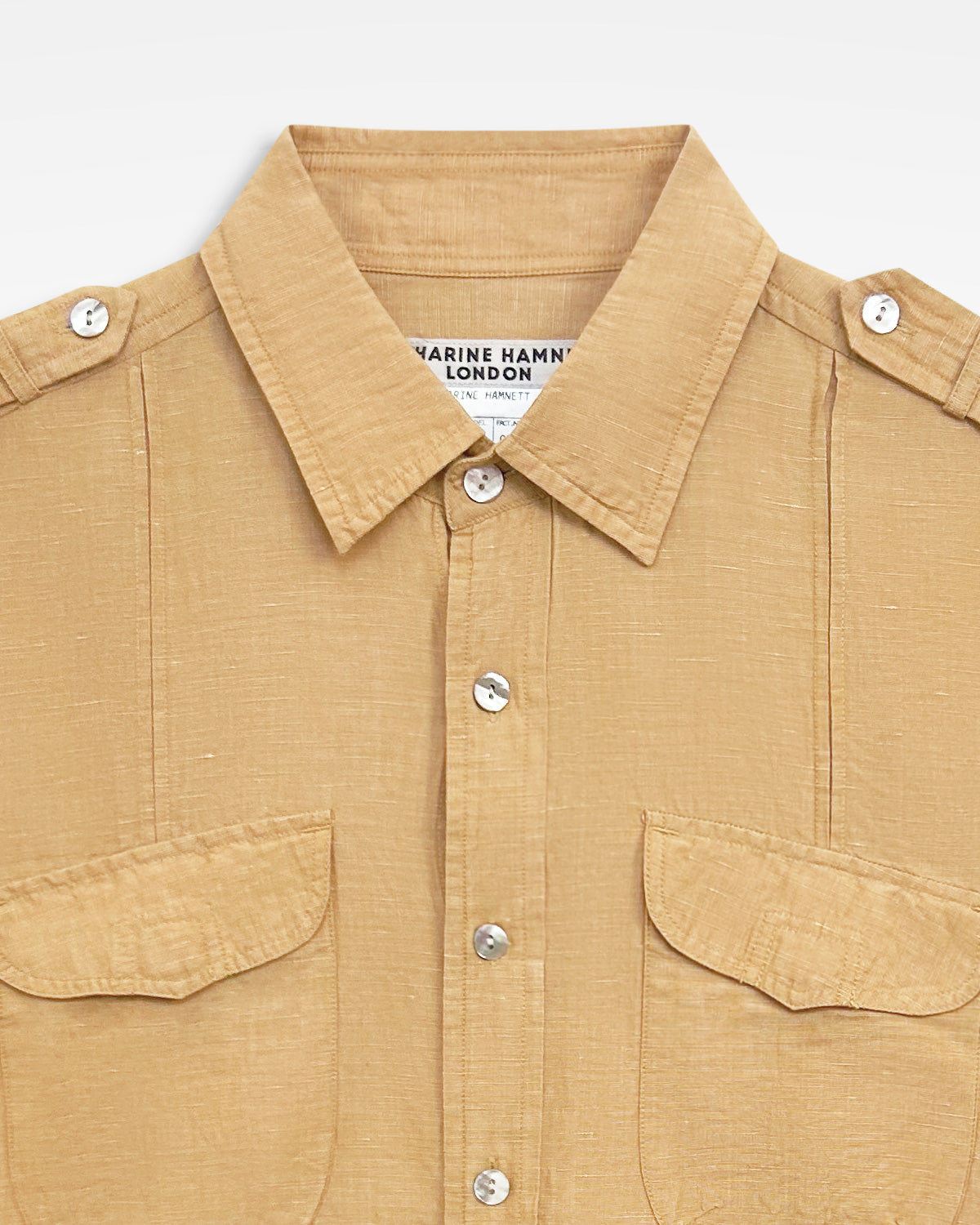 Katharine Hamnett, Linen Military Shirt