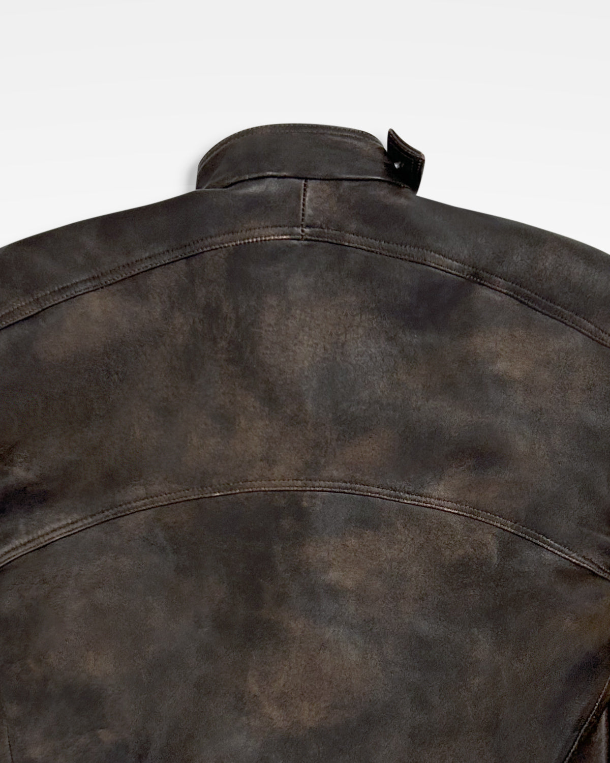 Lueder, SS25 Distressed Leather Ranger Jacket