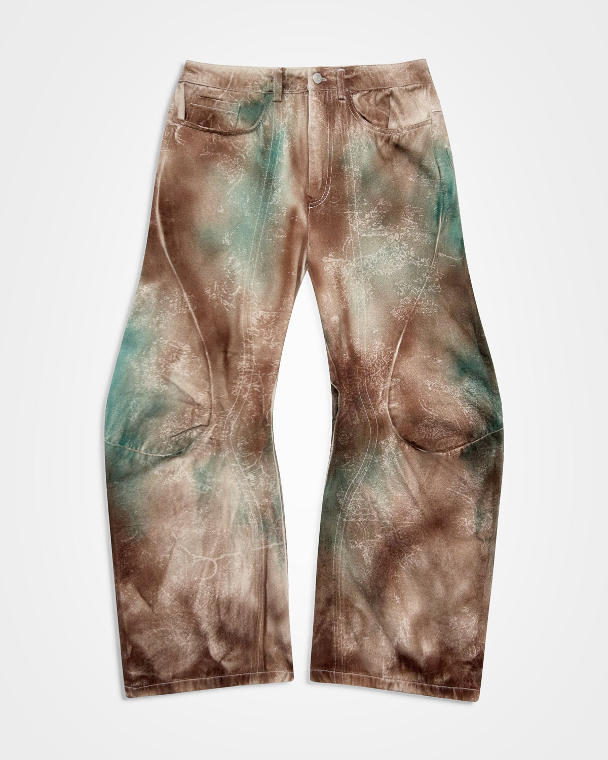 Lueder, SS25 Laser Engraved Acid Engineered Flare