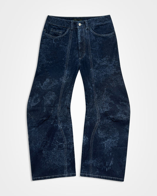 Lueder, SS25 Laser Engraved Engineered Flare