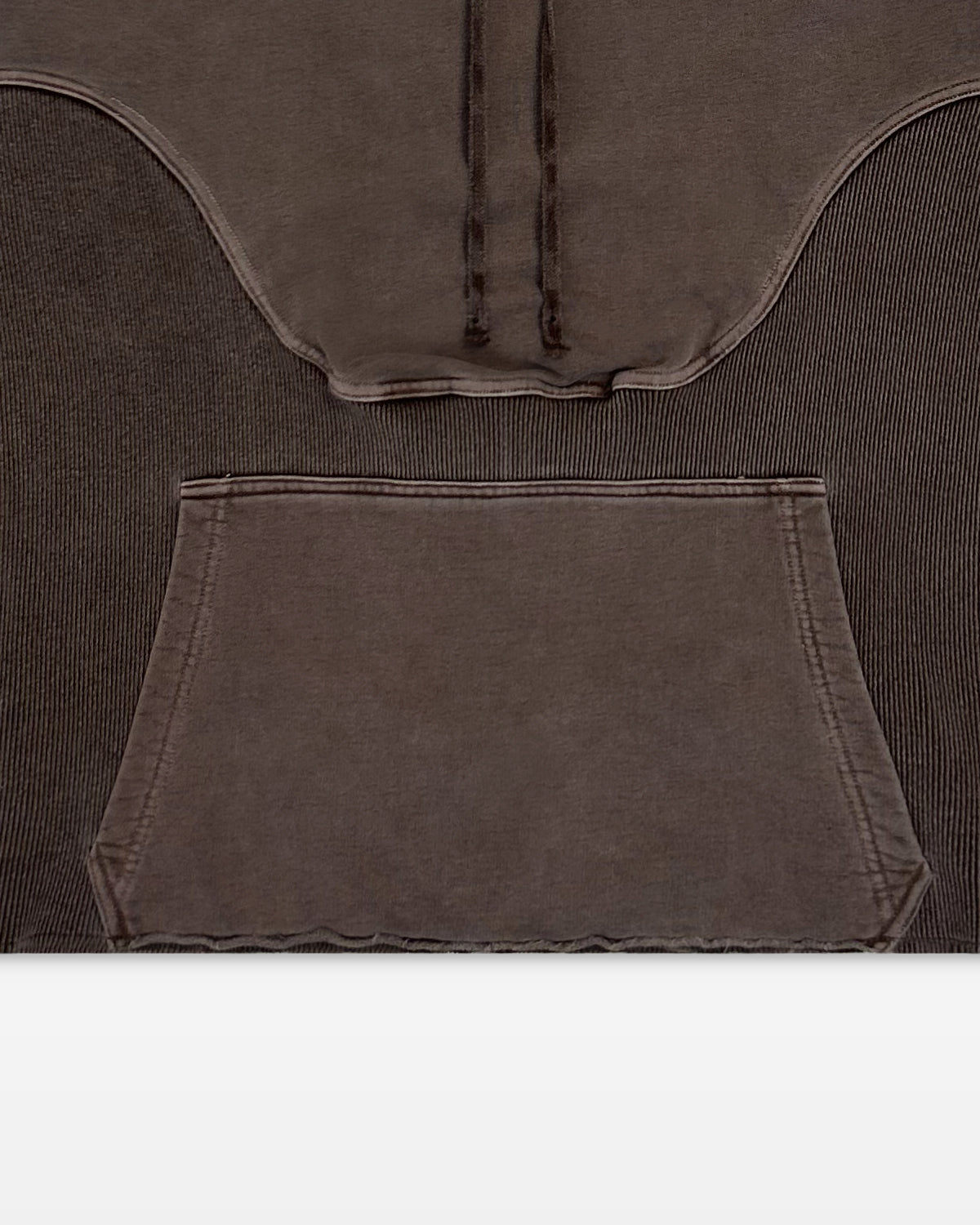 Lueder, SS25 Washed Brown Armour Hoodie