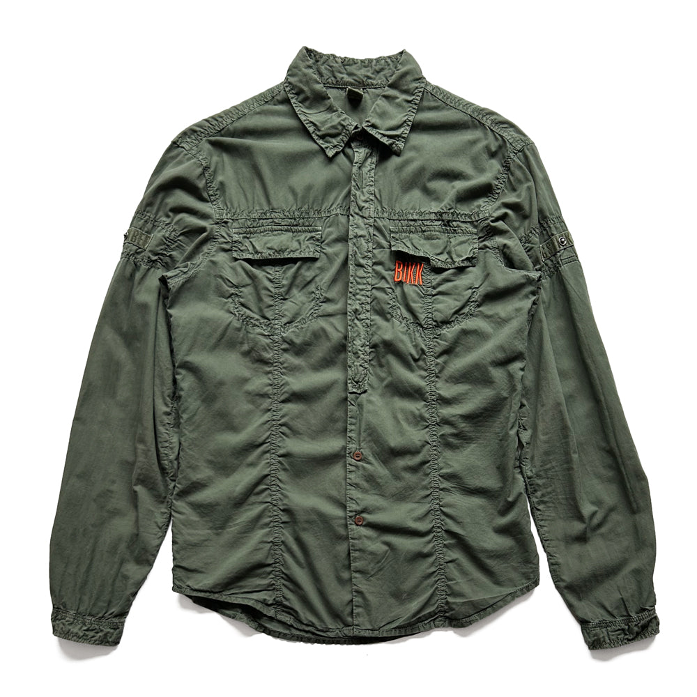 Dirk Bikkembergs, Elasticated Gathered Shirt