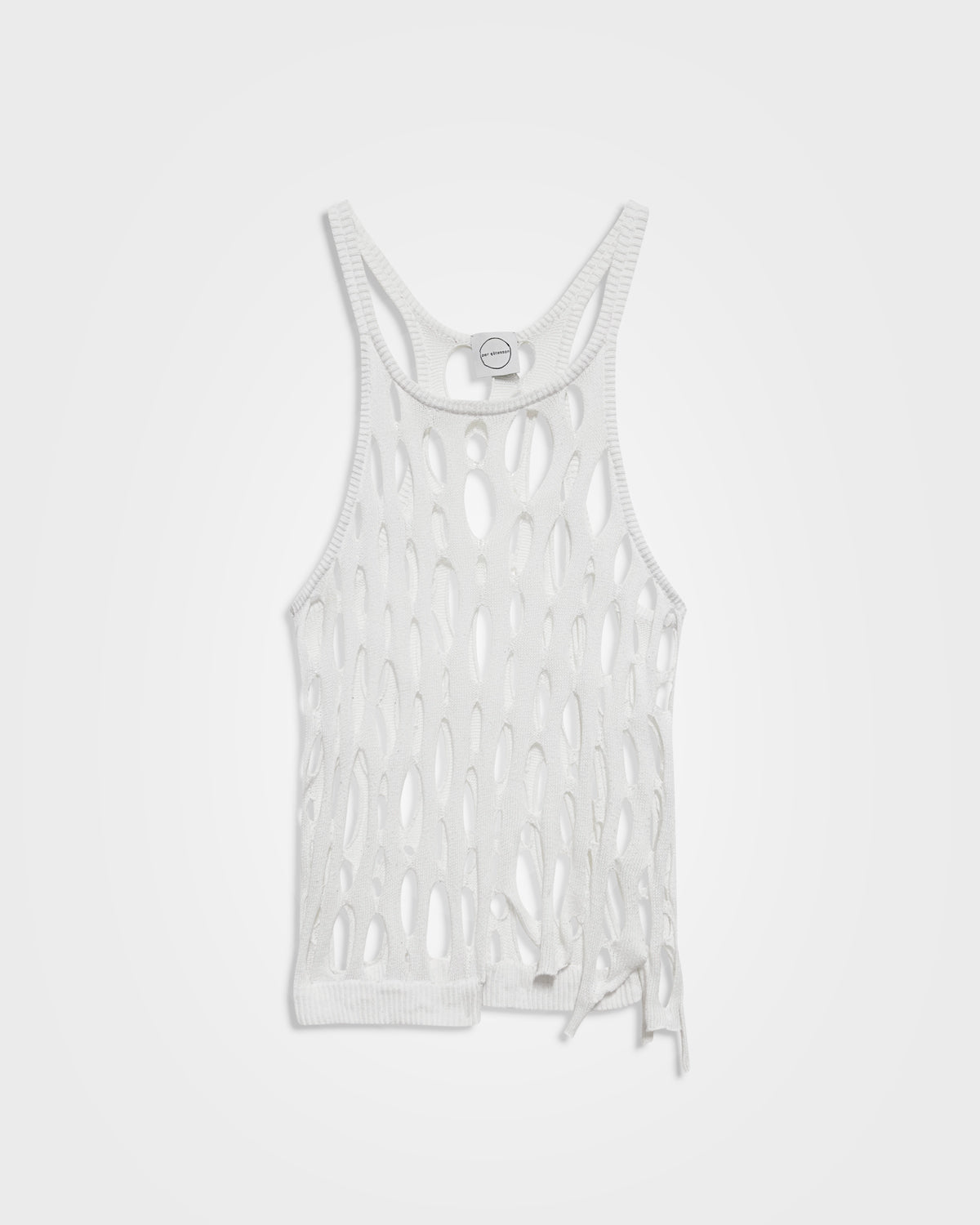 Per Gotesson, SS18 Wide Lattice Knit Tank