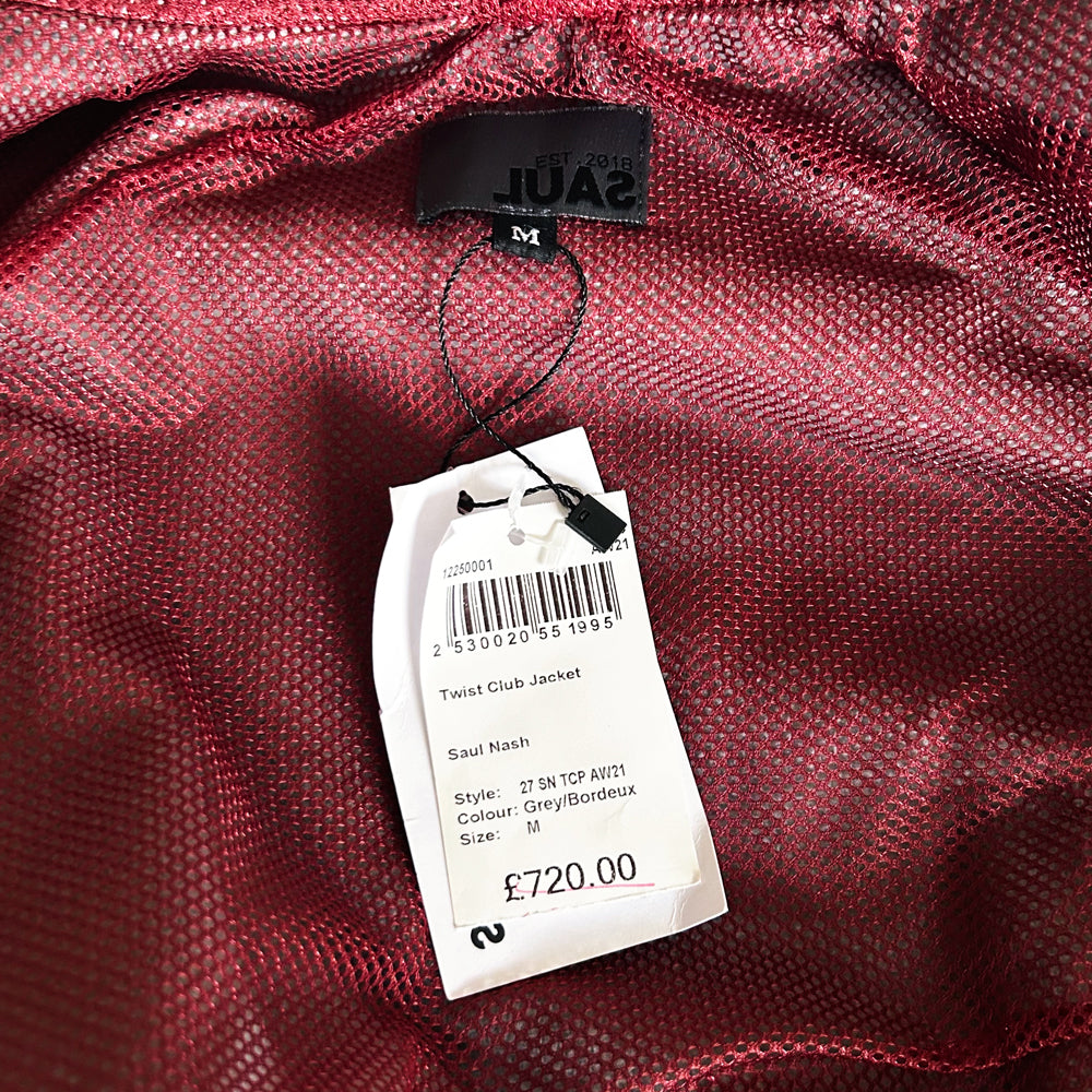 Saul Nash, AW21 Twist Zipper Jacket