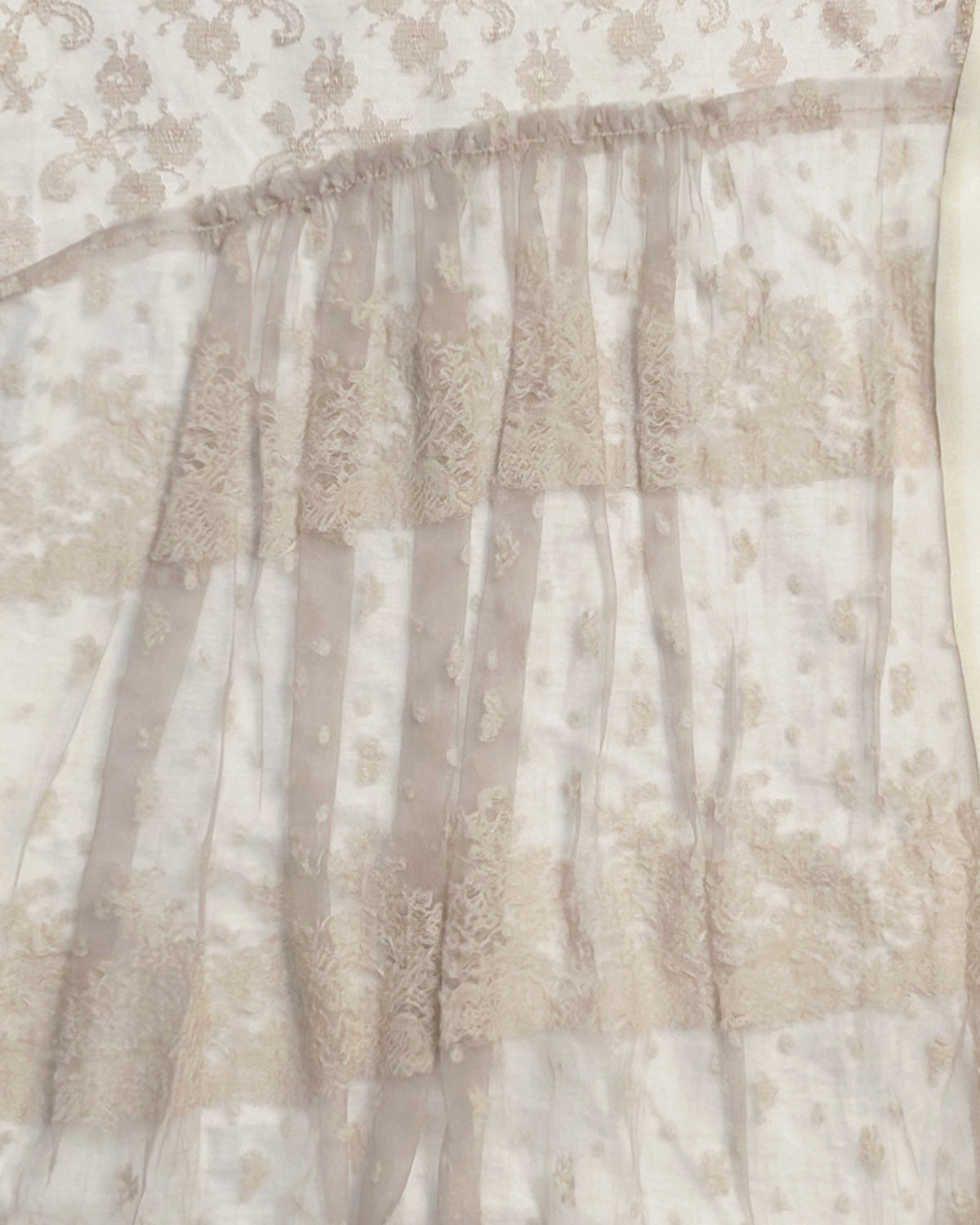 Sunaokuwahara, SS09 Layered Tulle Lace Tank