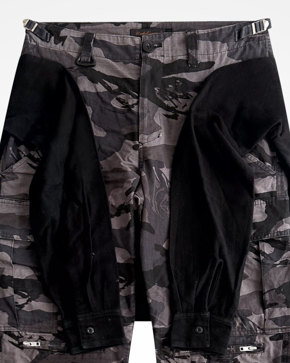 Undercover, AW03 'Bush Bin Laden' Shirt Wrap Cargo Trousers