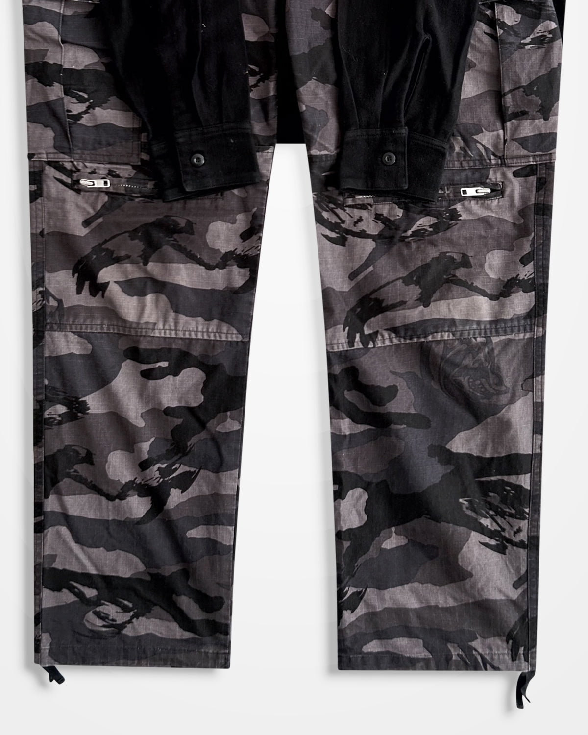 Undercover, AW03 'Bush Bin Laden' Shirt Wrap Cargo Trousers