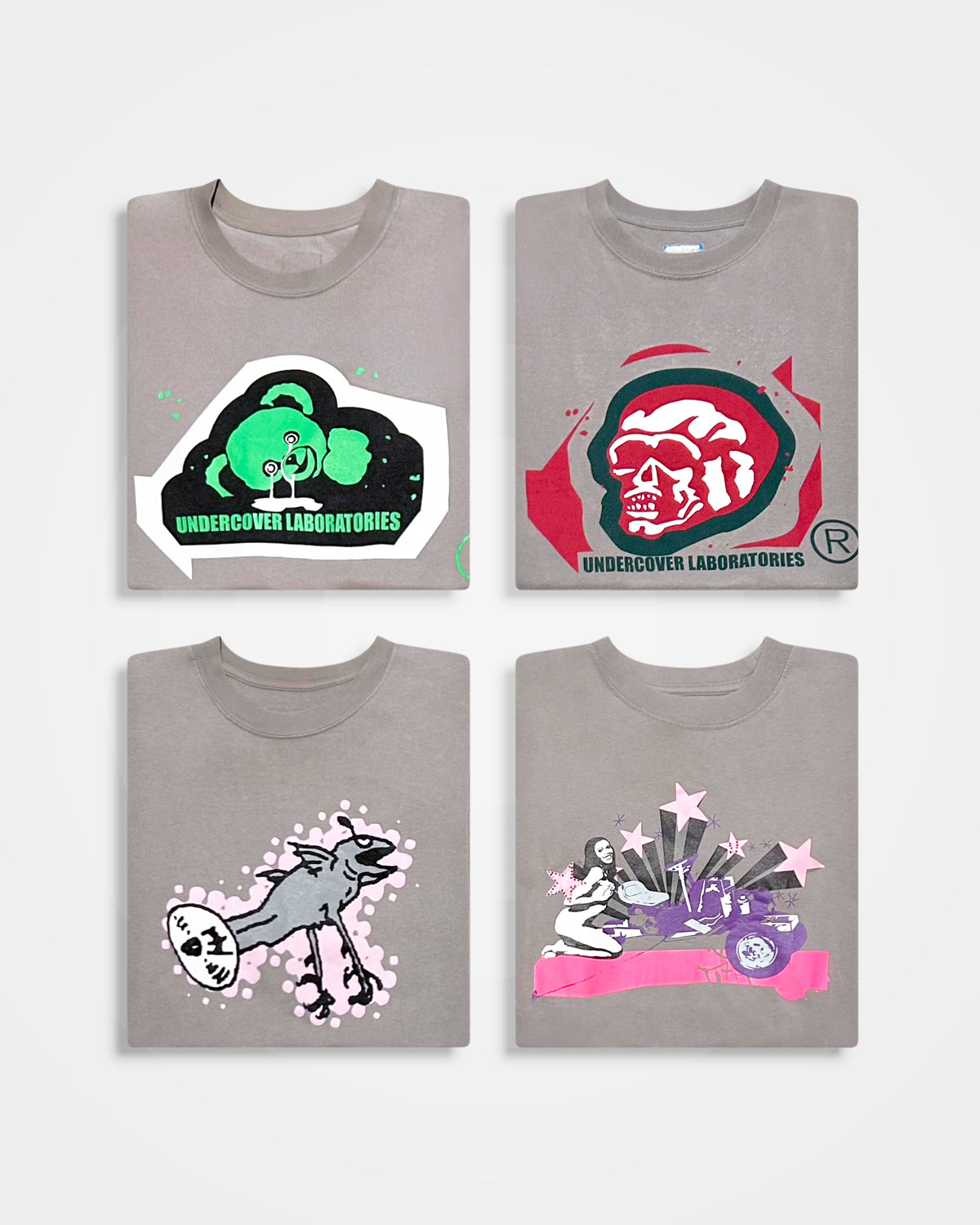 Undercover, SS02 Illusion of Haze Skull T-Shirt