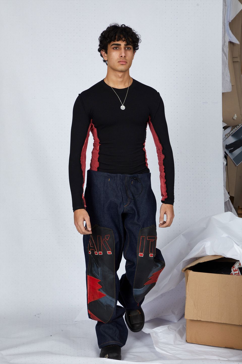 Per Gotesson, AW23 Bonded Cotton Strip Long-sleeve