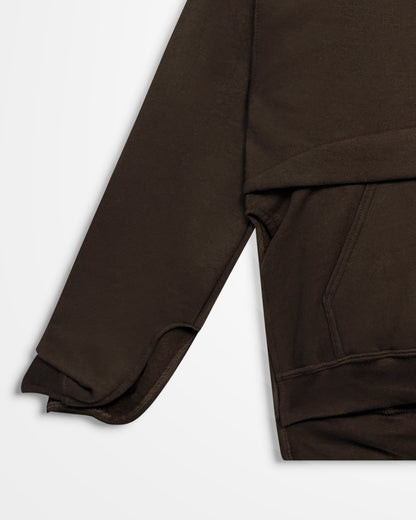 Collina Strada, AW17 Draped Grommet Hoodie