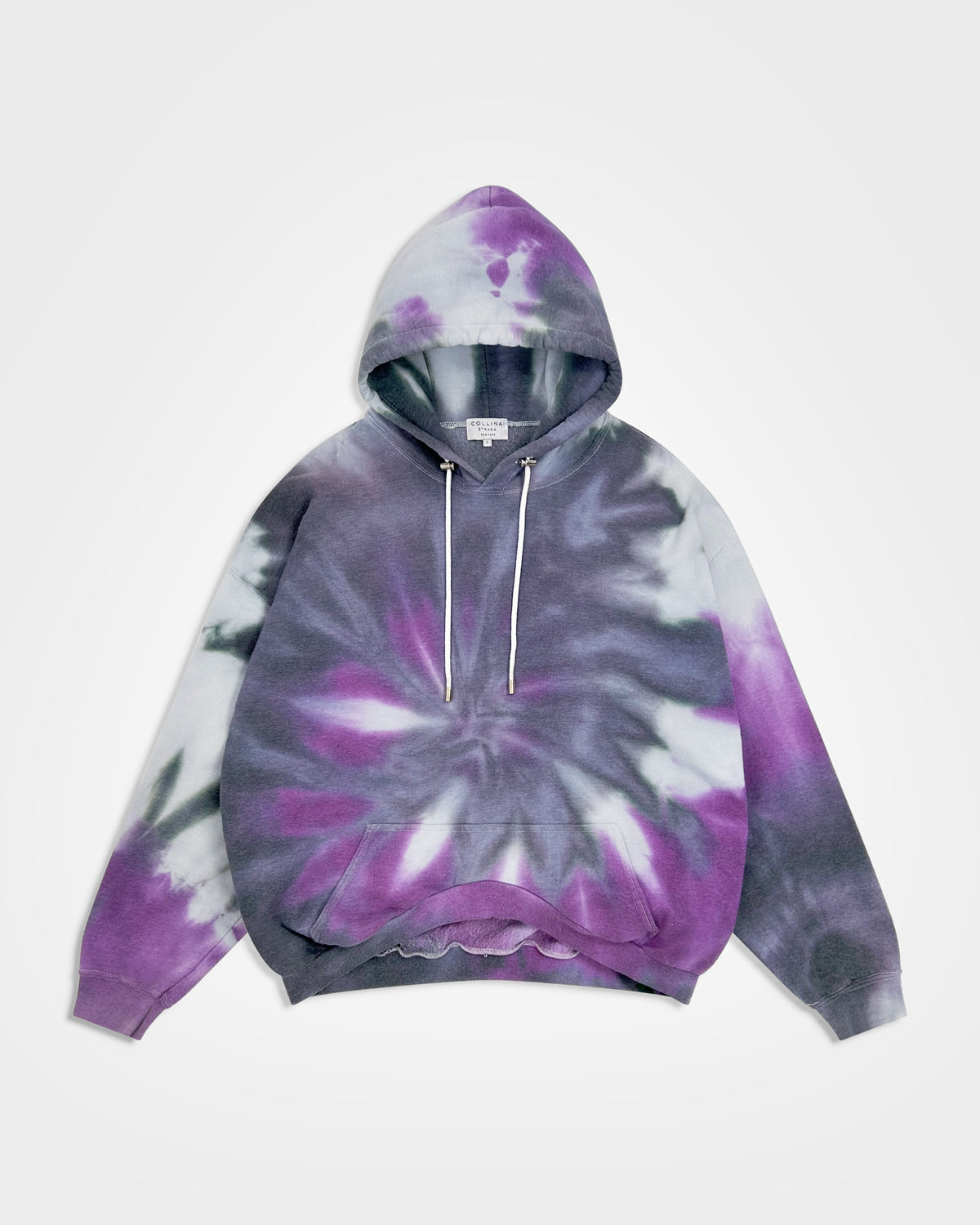 Collina Strada, AW20 Spiral Curved Hem Hoodie