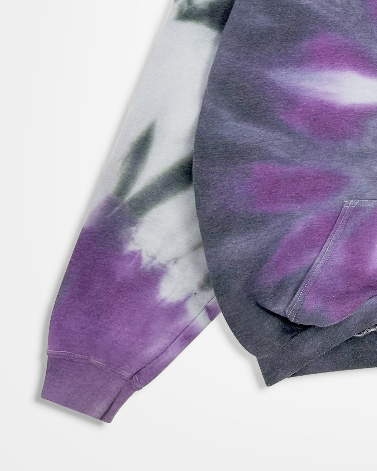 Collina Strada, AW20 Spiral Curved Hem Hoodie