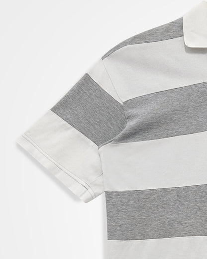 Comme Des Garcons Homme, SS08 Grey Striped Polo