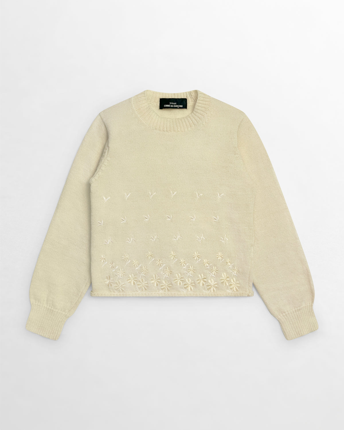 Comme Des Garcons Tricot, AW97 Floral Knit