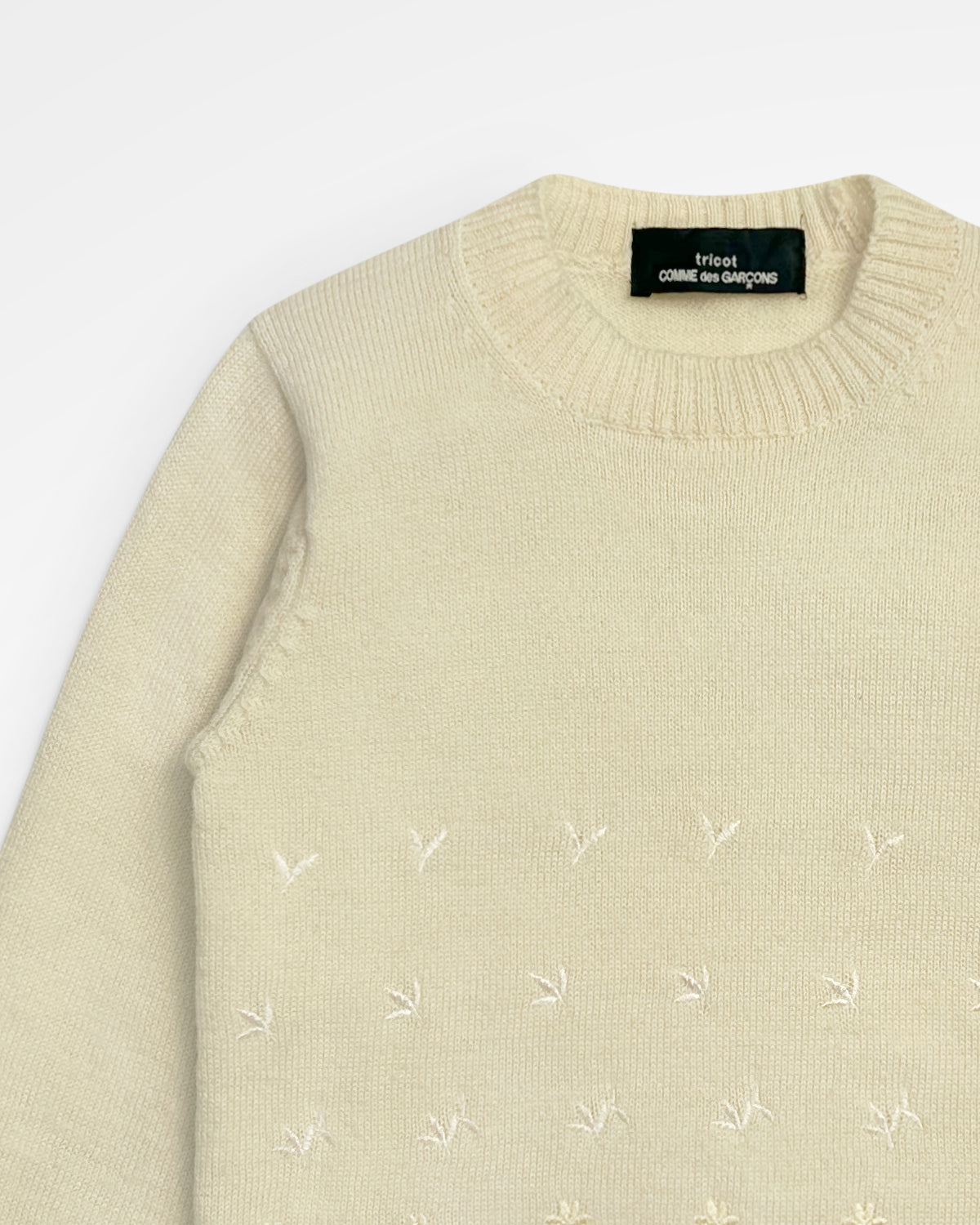 Comme Des Garcons Tricot, AW97 Floral Knit