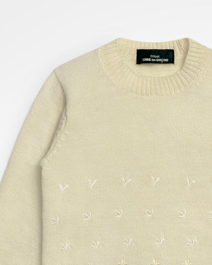 Comme Des Garcons Tricot, AW97 Floral Knit