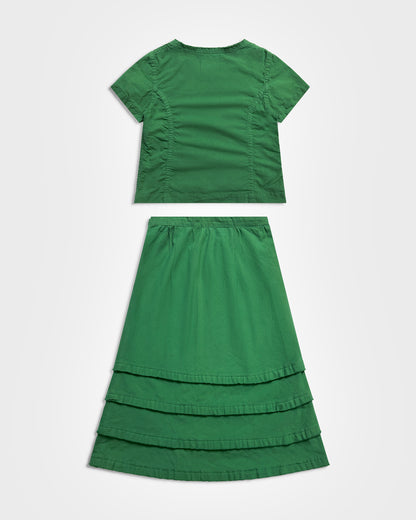 Comme Des Garcons Tricot, SS00 Raw Hem Ruffled Set