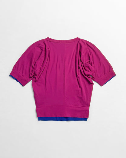 Comme Des Garcons, SS90 Nylon Layered Cardigan