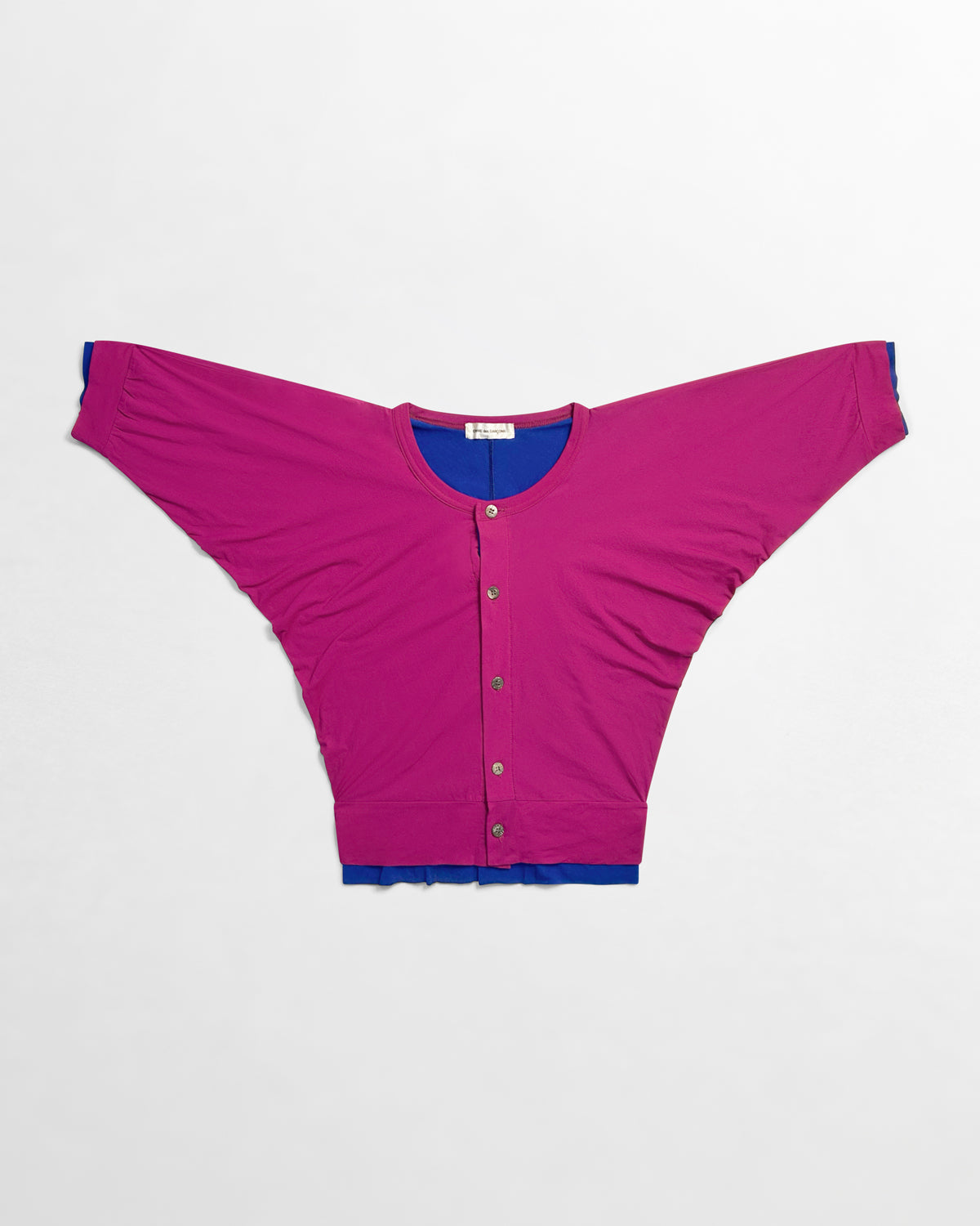 Comme Des Garcons, SS90 Nylon Layered Cardigan