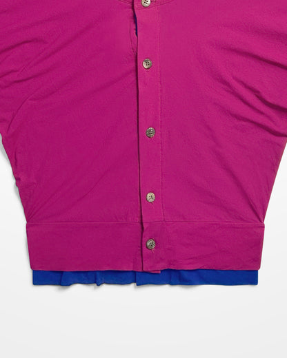 Comme Des Garcons, SS90 Nylon Layered Cardigan