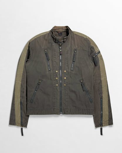 Diesel, 2000's Quad-Zip Moto Jacket