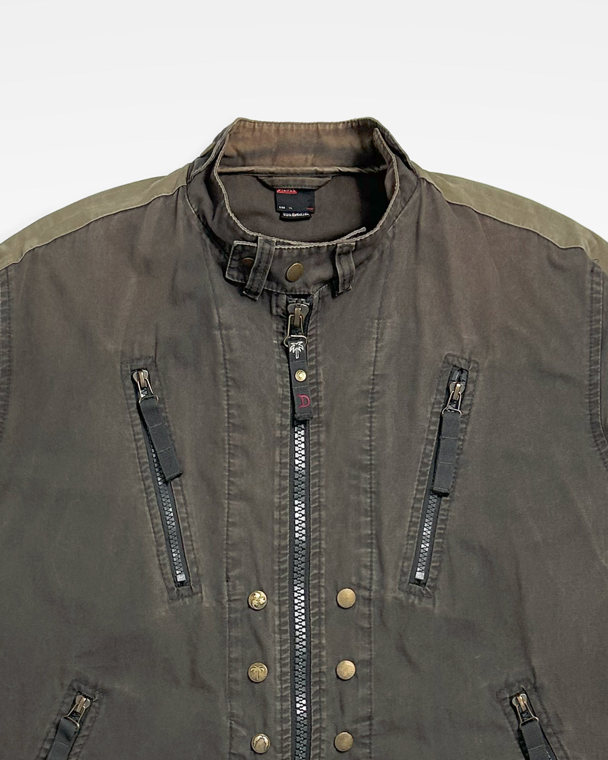 Diesel, 2000's Quad-Zip Moto Jacket