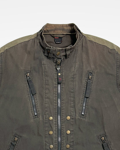 Diesel, 2000's Quad-Zip Moto Jacket