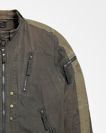 Diesel, 2000's Quad-Zip Moto Jacket