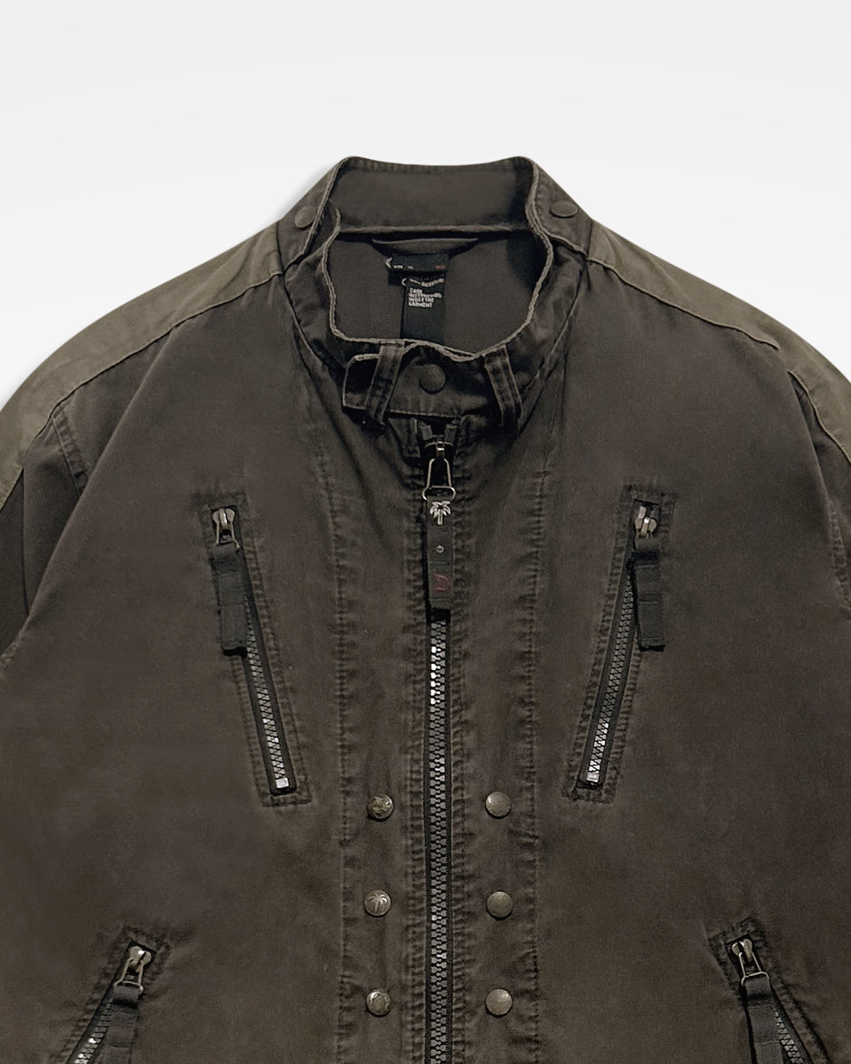 Diesel, 2000's Quad-Zip Moto Jacket