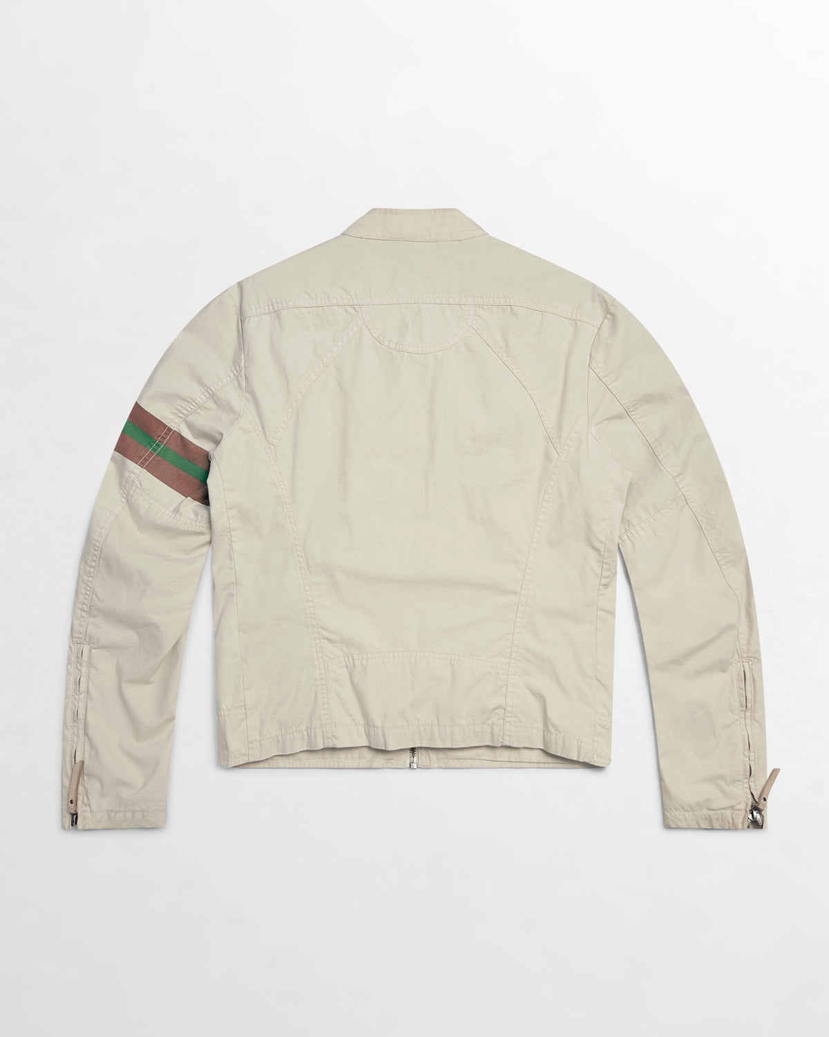 Diesel, Racing Stripe Quad Zip Moto Jacket