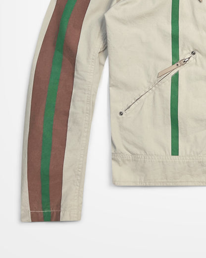 Diesel, Racing Stripe Quad Zip Moto Jacket
