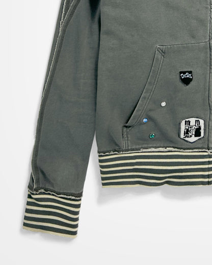 Diesel, Raw Seam Souvenir Patch Hoodie