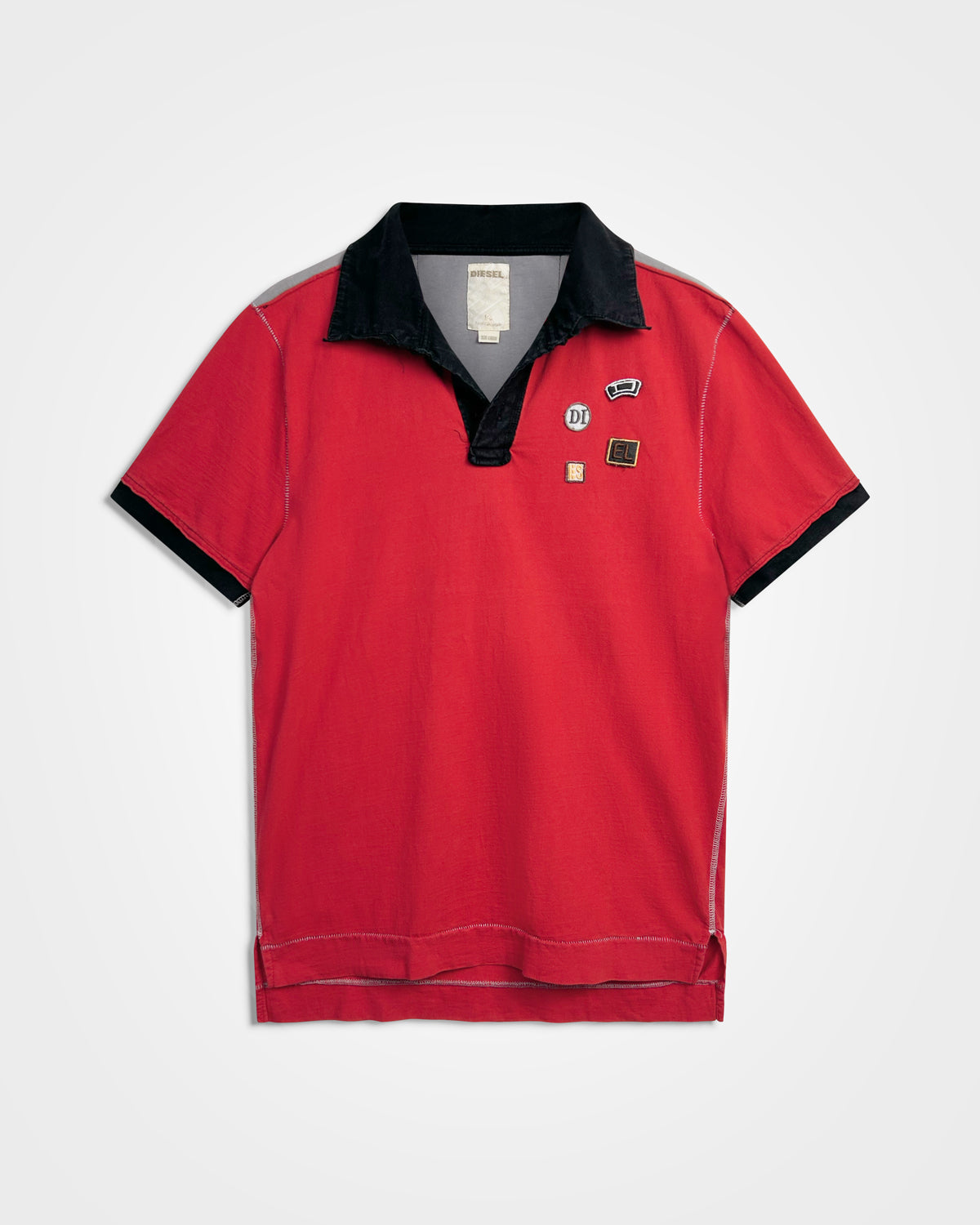 Diesel, Raw Seam Souvenir Patch Polo