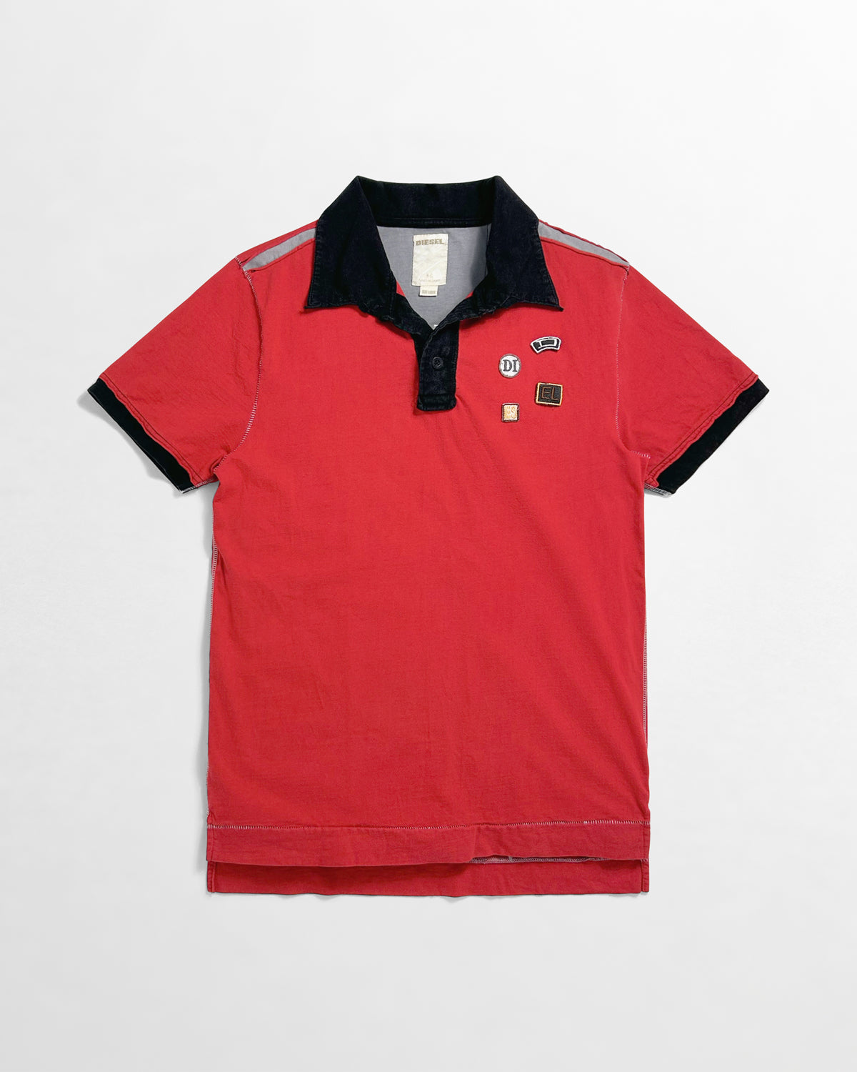 Diesel, Raw Seam Souvenir Patch Polo